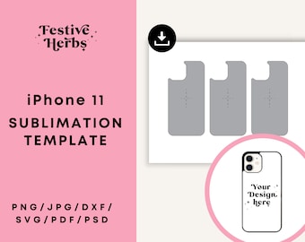 Iphone 11 Template | Etsy