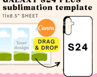 Phone Case Template, Samsung S24 template for sublimation, Samsung sublimation template, Samsung template Samsung S24 SVG template PNG Canva