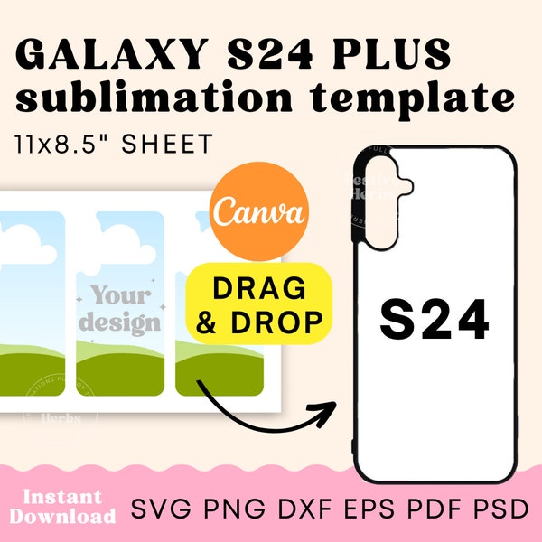 Phone Case Template, Samsung S24 template for sublimation, Samsung sublimation template, Samsung template Samsung S24 SVG template PNG Canva