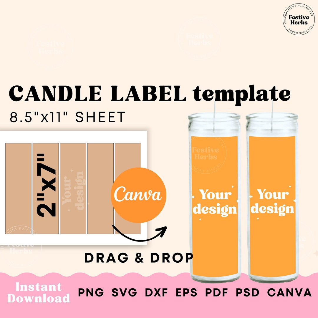 Tall Prayer Candle Label Template, Prayer Candle Template Download Tall Prayer Candle Label Template, Prayer Candle Template Download