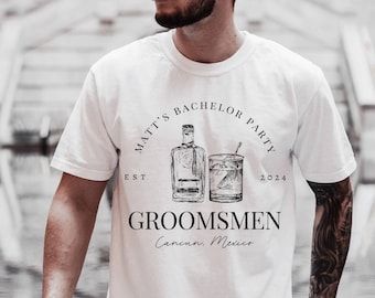 Bachelor Party Shirts, Groomsmen Shirts, Funny Bachelor Gifts, Custom Bachelor Party Tees, Wedding Party Shirts, Comfort Colors Men Shirts