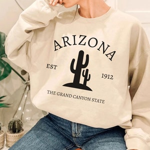 Arizona Sweatshirt, Vintage Arizona Sweater, Arizona Shirt, Arizona Crewneck, Arizona Vacation Sweatshirt, Arizona State, Arizona Gift