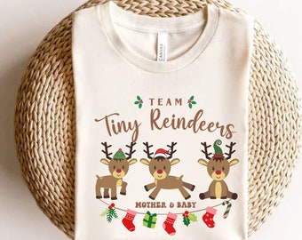 Mother Baby Nurse Christmas Shirt, Postpartum Nurse Shirt, Christmas Mother Baby Nurse Tee, Baby Nurse Tee, Mother Baby Unit Shirt, L and D