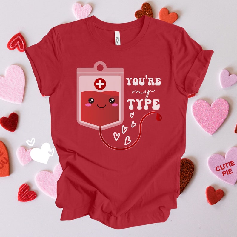 Nurse Valentine's Day Tee Funny Valentine's Day Etsy