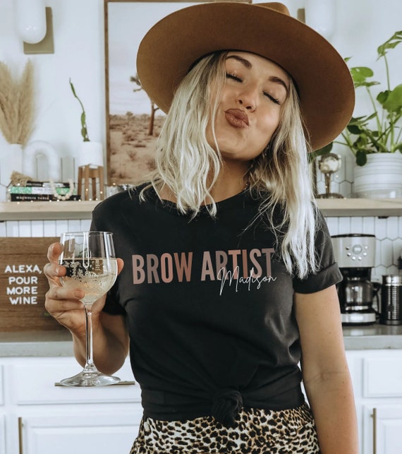 Microblading Tshirt For Brows Artist Gift Microblading Tshirt For Brows Artist Gift