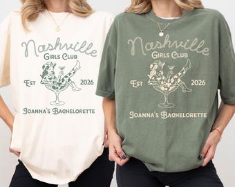 Bachelorette Party Shirts, Nashville Bachelorette Tshirt, Cowgirl Martini Bach Party Tee, Last Rodeo Bachelorette Party Gift, Western Bride
