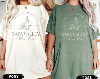 Wine Bachelorette Party Shirts, Custom Winery Bachelorette Shirts, Napa Valley Shirts, Wineries Bach Party Shirts, Luxury Bachelorette Tees