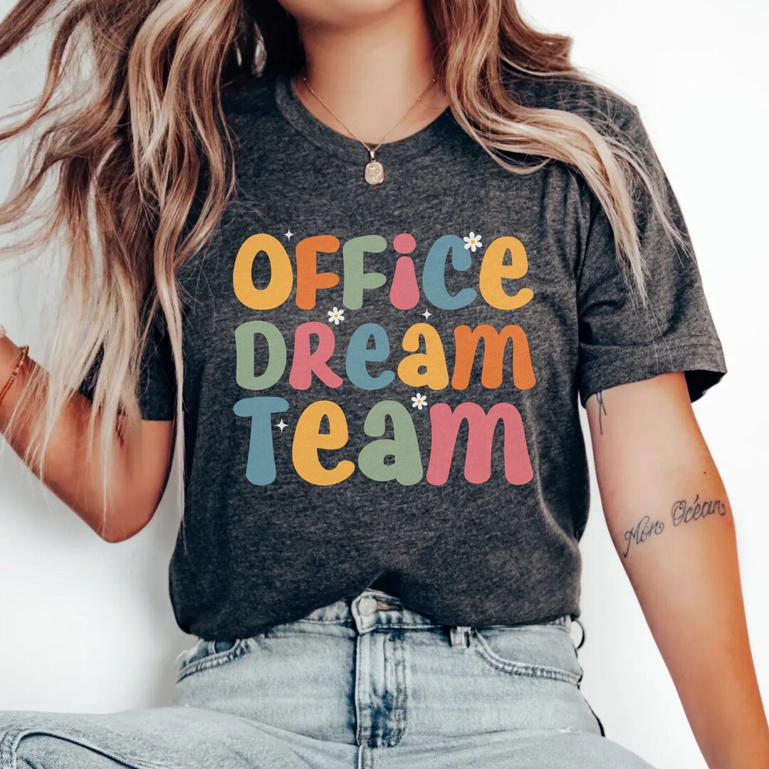 Office Staff Shirts Front Office Shirt Office Team Shirt - Etsy