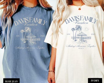 Family Reunion Shirts, Custom Family Trip, Family Beach Trip Vacation Tee, Family Cruise Shirt, Personalized Family , Summer Vacation Shirts