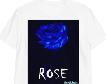 Blue Rose Tee, Blue Rose Unisex T-Shirt, Rozen zijn Blauw, Nature Tee