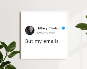 Hillary Clinton, Hillary Clinton Print, Hillary Clinton Quote, Hillary Clinton 12 x 12 Art Print