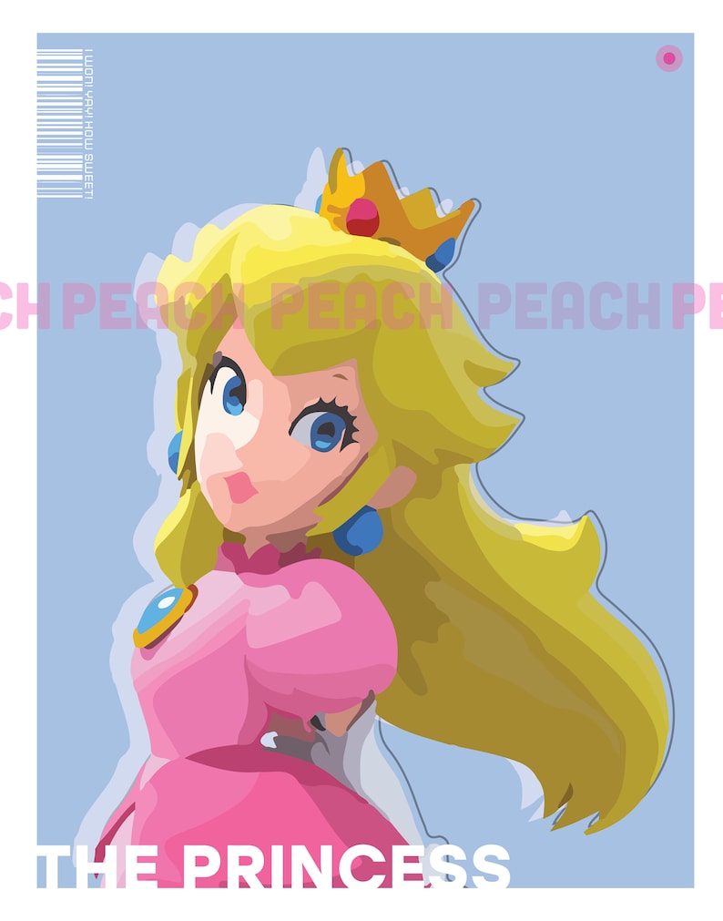 Princess Peach Poster
