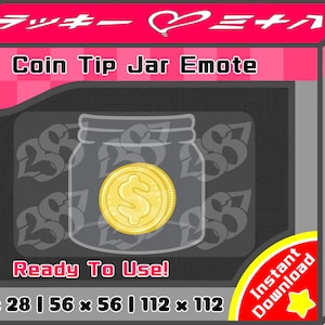 Coin Tip Jar Emote