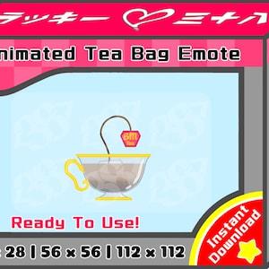 Animated Tea Bag Emote