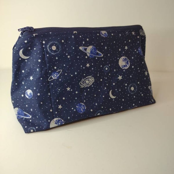 Glitter Space Make-up Bag| Space Make-up Bag| Planet Bags