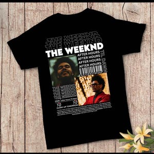 The Weeknd Shirt Template