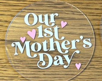 Ours First Mothers Day Milestone Disk