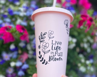 Life in full bloom cold cup