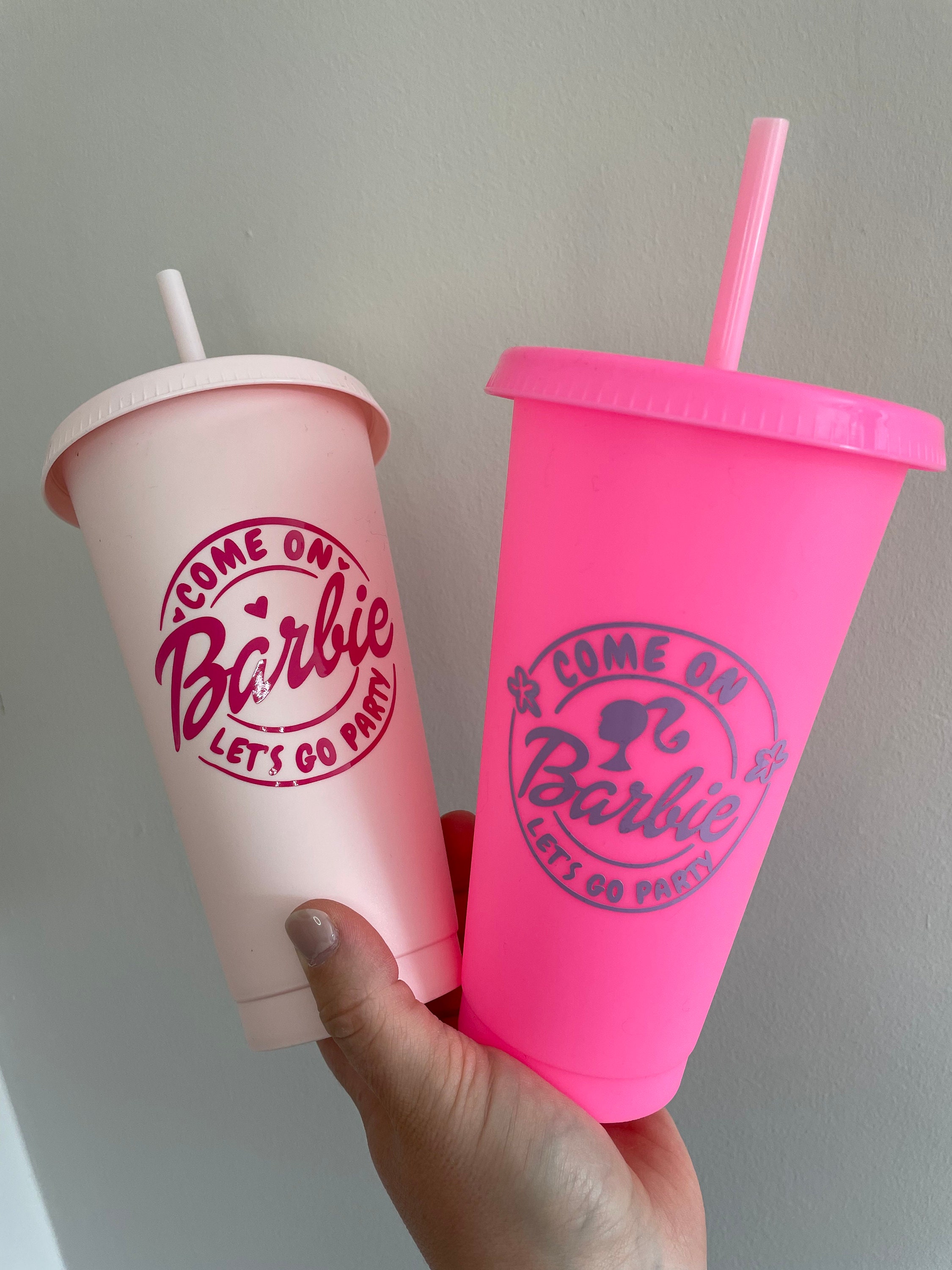 Barbie Let's Go Party Pink Cup