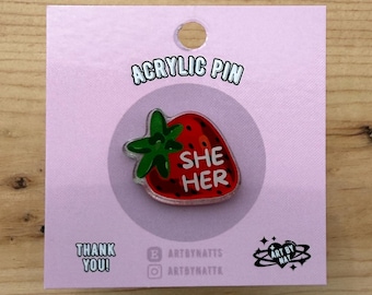Pronoun Pin
