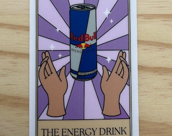 Naklejka na napój energetyczny