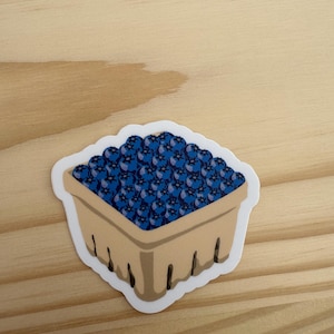 Blueberries sticker