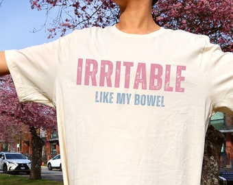 Funny IBS T-shirt ibs Shirt ibs Gift IBS Awareness Irritable Ibs Gifts ibs Survivor Irritable Bowel Chronic Illness Tummy Ache Fighter Gift