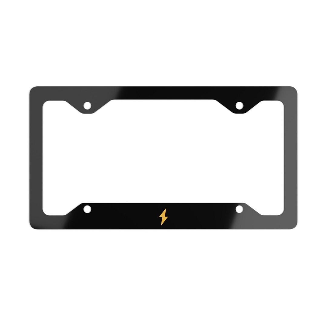 thumbnail image 2 of Sec13 Frames Black License Plate Frame – Huntington Beach City State, Matte Finish, USA Made 2 of 4