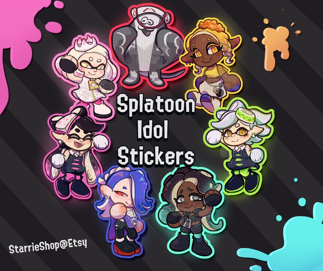 Download This Adorable Splatoon 2 Sanrio Characters Wallpaper