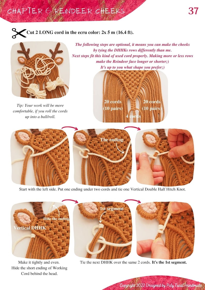 Sample page from the tutorial with step by step pictures.