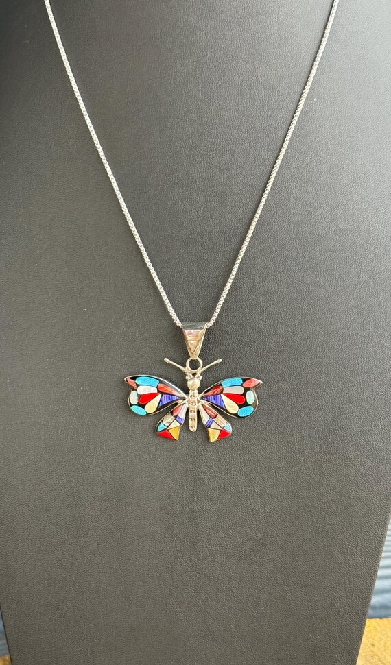 Butterfly necklace G123 View 6