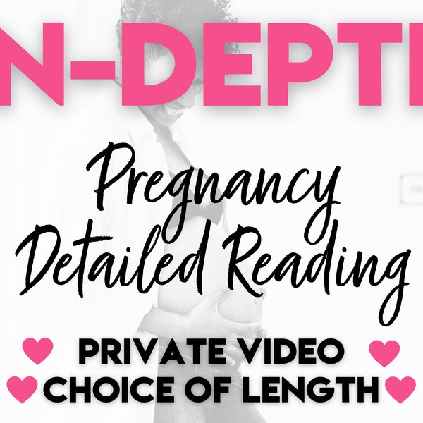 Pregnancy Reading - In-Depth Reading w. Spirit Baby Details (Gender Prediction, Personality Attributes, Signs, Messages). Family Reading!