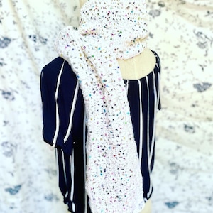 Handmade Scarf in flash beads
