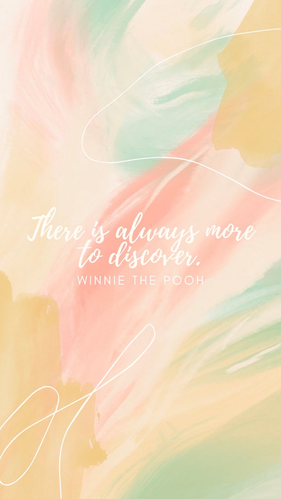 winnie the pooh quotes iphone wallpaper