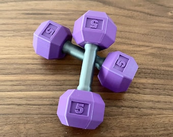 Miniature Baby Dumbbell!! Perfect for Fitness Lovers and Baby Gifts!