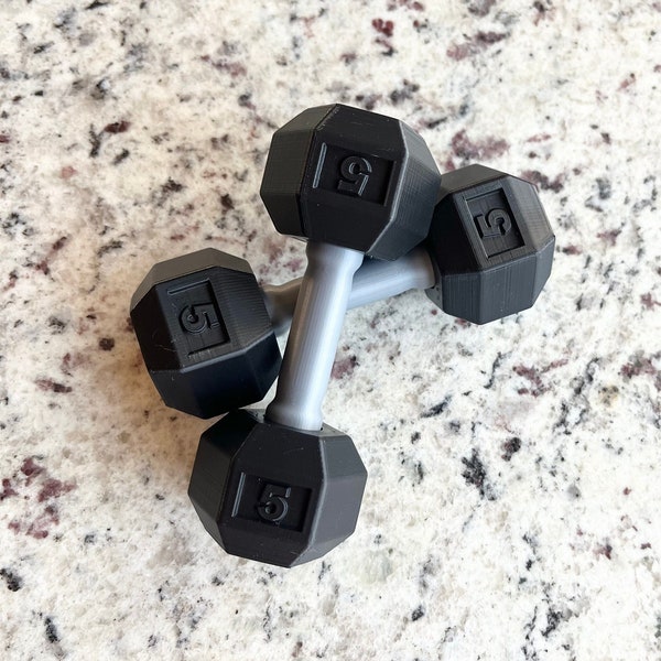 Baby RATTLE Dumbbell! Perfect for Fitness Lovers and Baby Gifts!