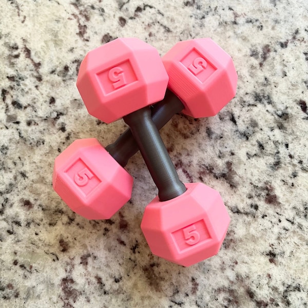 Baby RATTLE Dumbbell! Perfect for Fitness Lovers and Baby Gifts