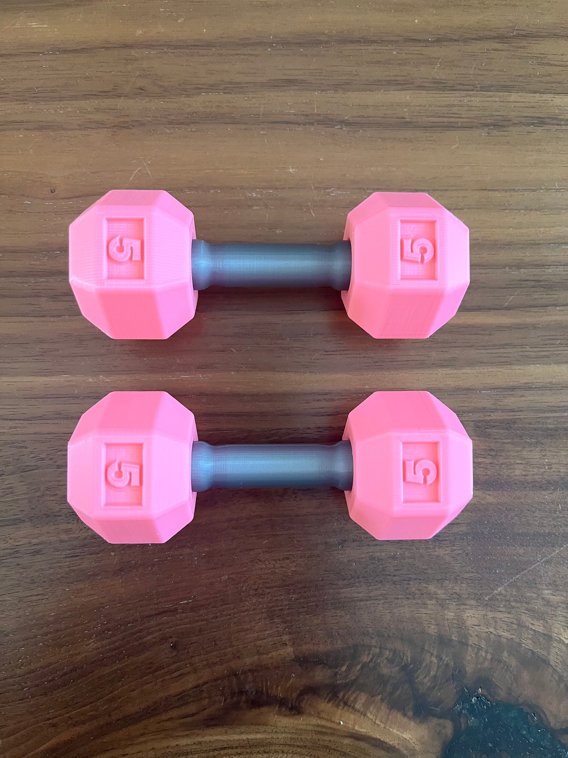 (Set of 2pcs)Mini Rattle Dumbbells, Perfect for Fitness Lovers and Baby Gifts, Mini Rattle
