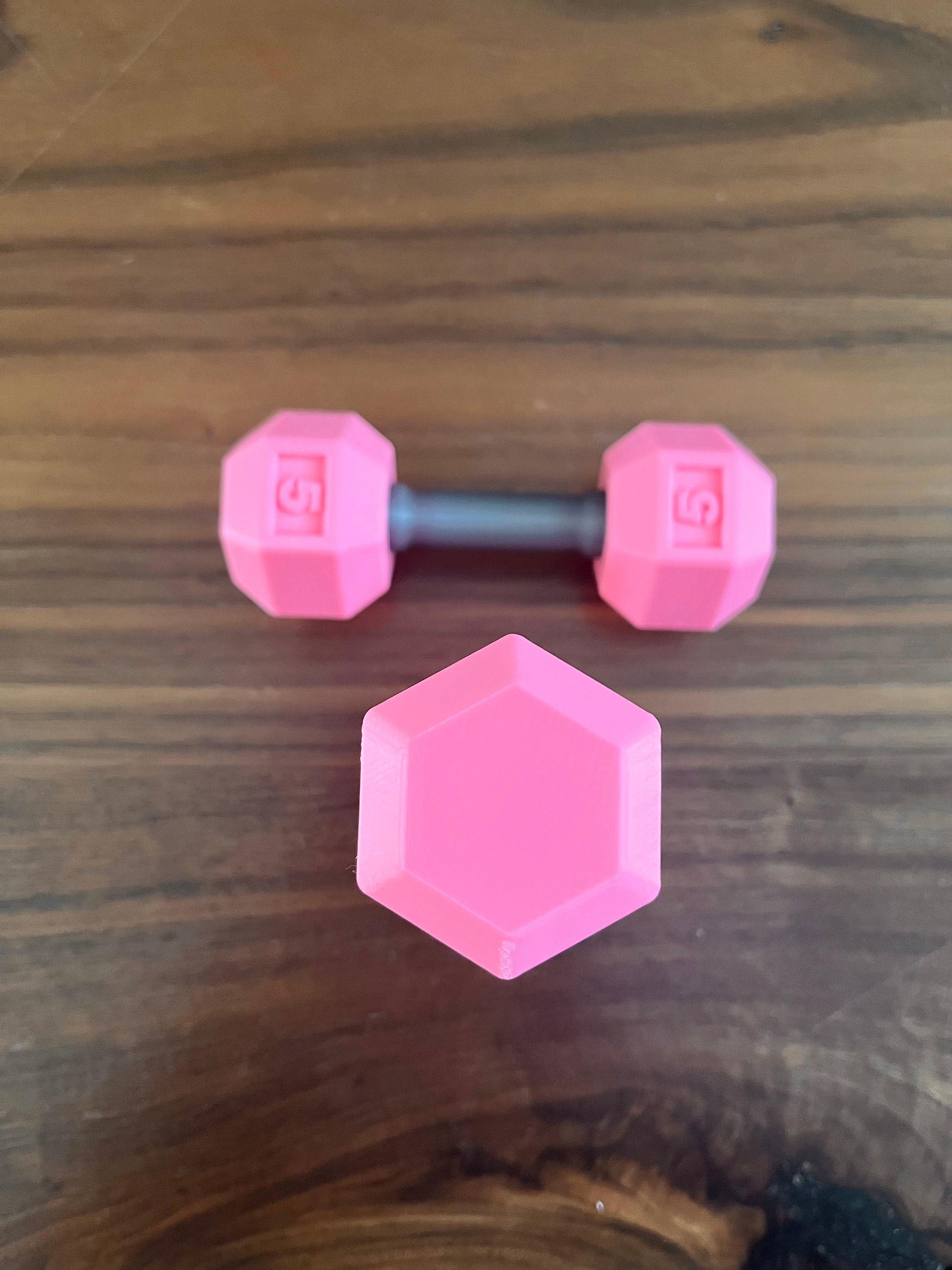 (Set of 2pcs)Mini Rattle Dumbbells, Perfect for Fitness Lovers and Baby Gifts, Mini Rattle