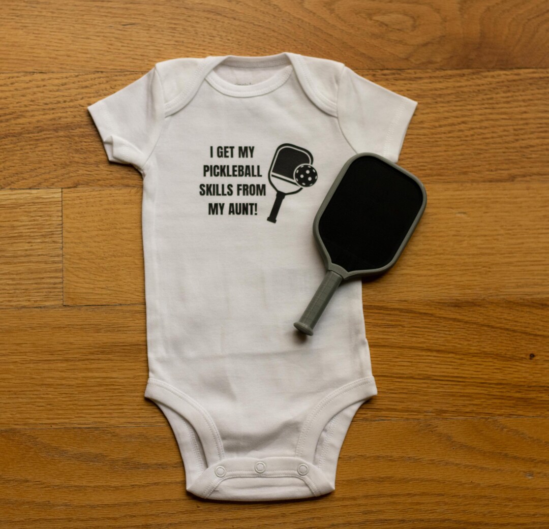 Set of Baby RATTLE Pickleball Paddle and 
