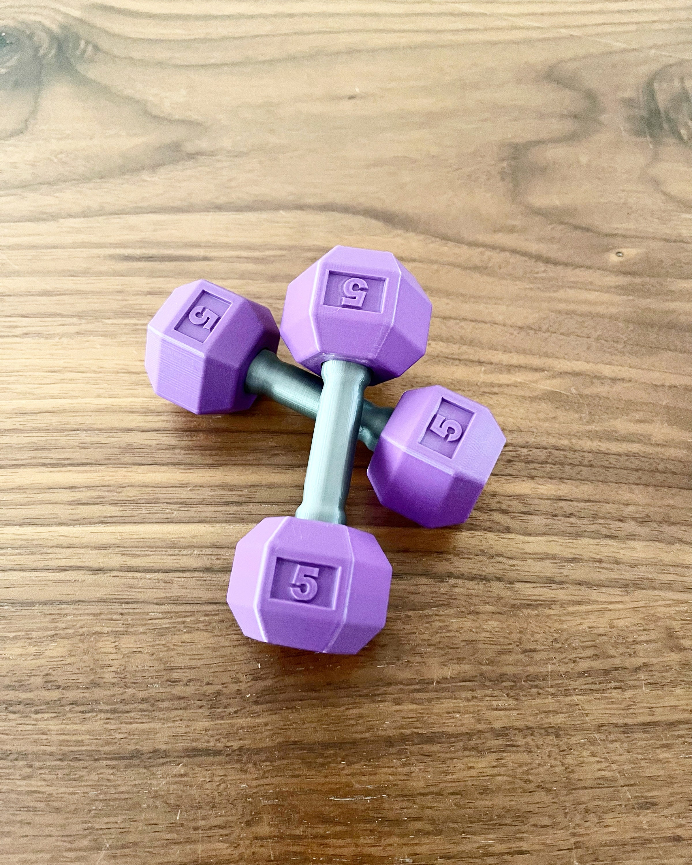 (Set of 2pcs)Mini Rattle Dumbbells, Perfect for Fitness Lovers and Baby Gifts, Mini Rattle