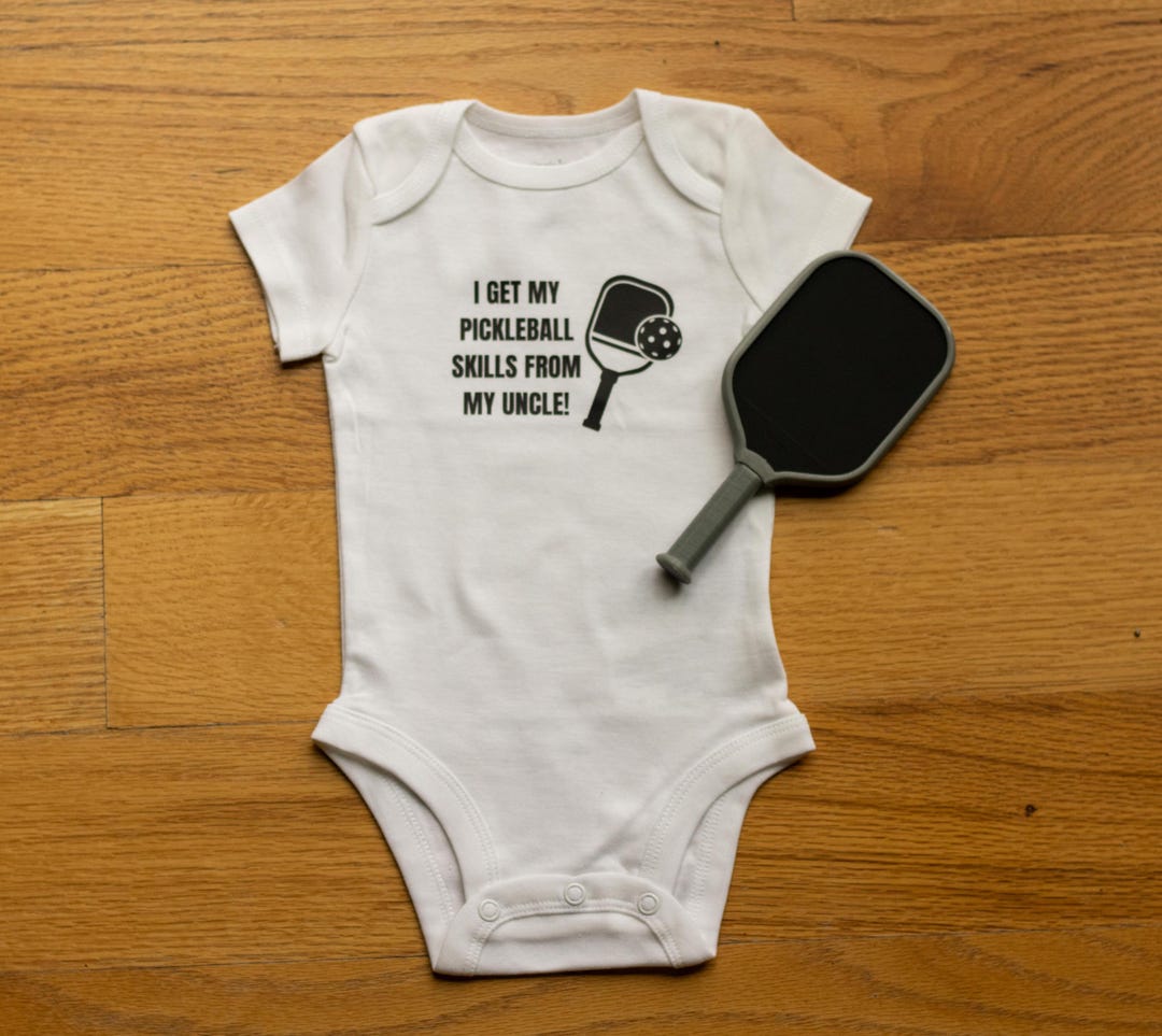 Set of Baby RATTLE Pickleball Paddle and 