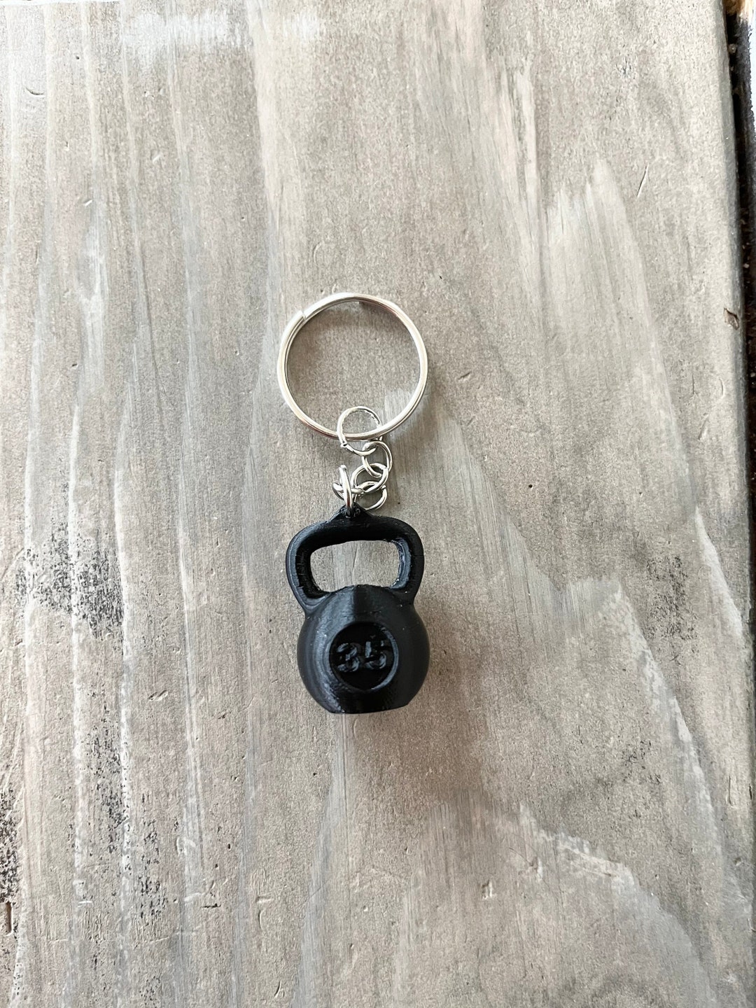 Kettlebell Keychain Perfect for Weight Lifters and Health and Fitness