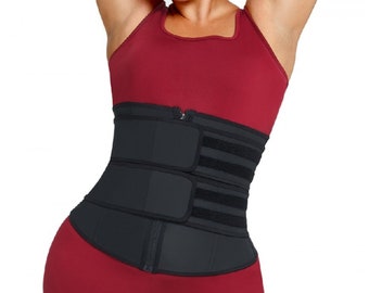 5XL Waist Trainer for Women, Double Band Latex Waist Trainer, Burn Tummy Fat, Train Your Waist, Fitness Shaper, Snatch Me, Back Support Belt