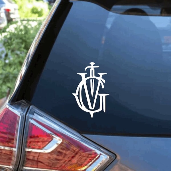 Grishaverse Decal | Shadow and Bone Car Decal | Phone Sticker | Laptop Decal