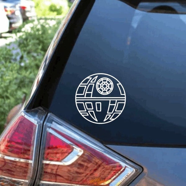 Todesstern | Star Wars | Emblem Aufkleber | Auto Aufkleber | Handy Sticker | Laptop Aufkleber