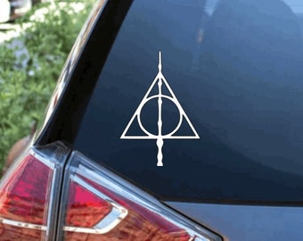 Dark Magical Hallow Artifacts  | Emblem Decal | Car Decal | Phone Sticker | Laptop Decal