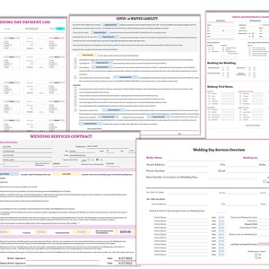 Makeup Artist Contracts and Business Forms Bundle