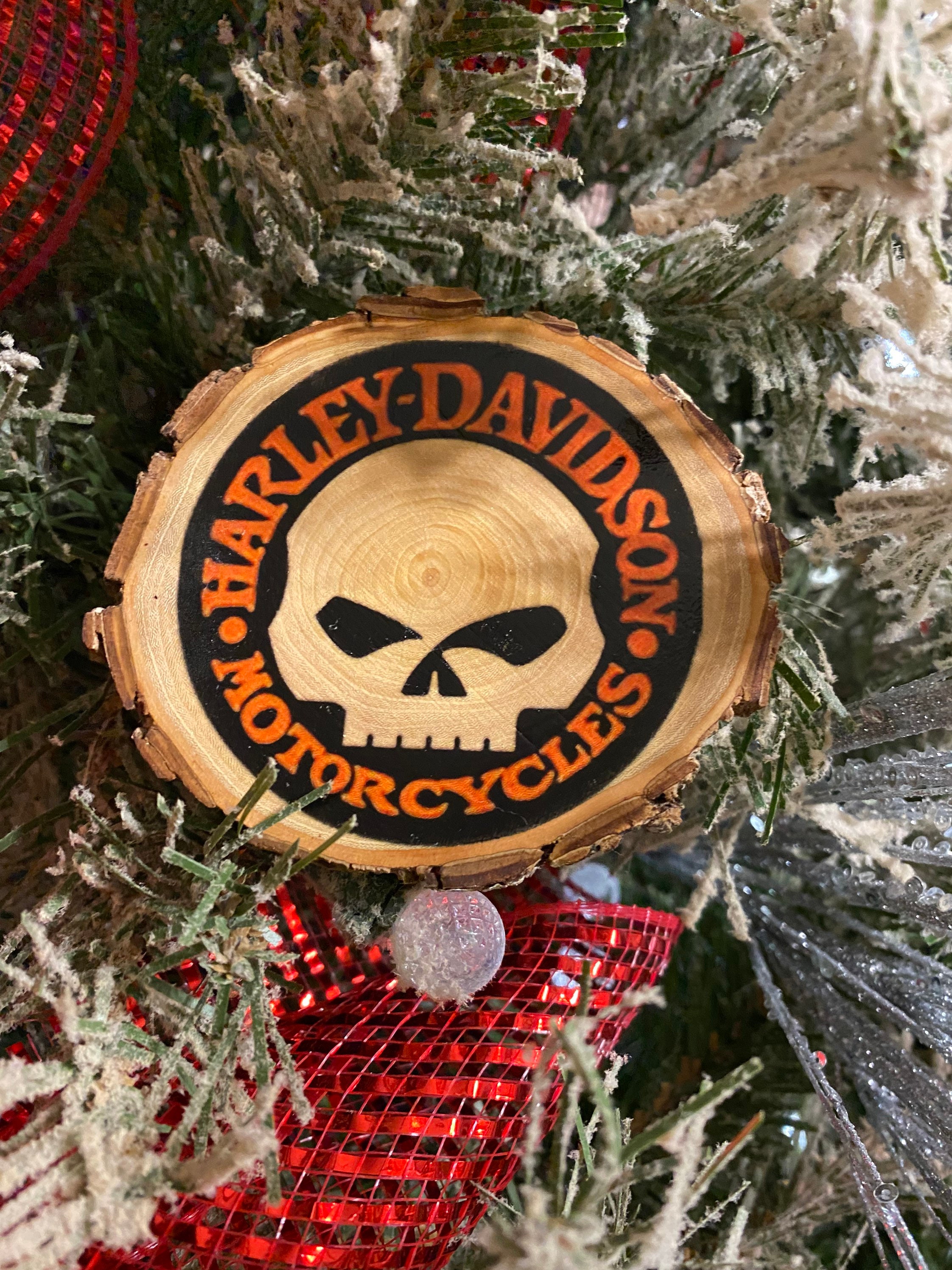 Harley Davidson Wiley G Christmas Ornament Etsy UK
