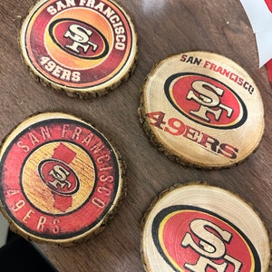 San Francisco 49ers coasters